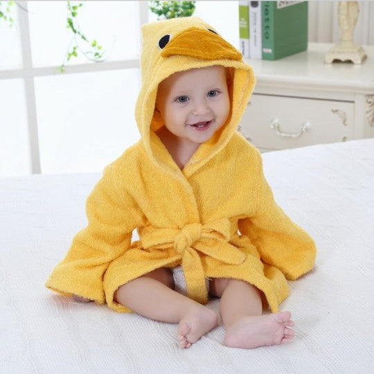 Peignoirs pour Bébé à Motifs Animaux avec Capuche 5