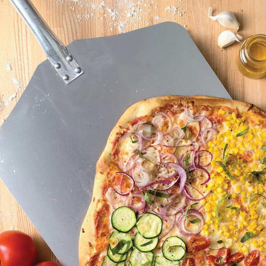 Pelle à Pizza en Métal avec Manche en Bois 1