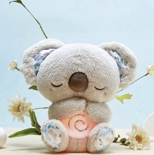 Peluche Apaisante avec Veilleuse et Sons Doux pour Enfants et Adultes 1