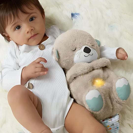 Peluche Apaisante avec Veilleuse et Sons Doux pour Enfants et Adultes 2