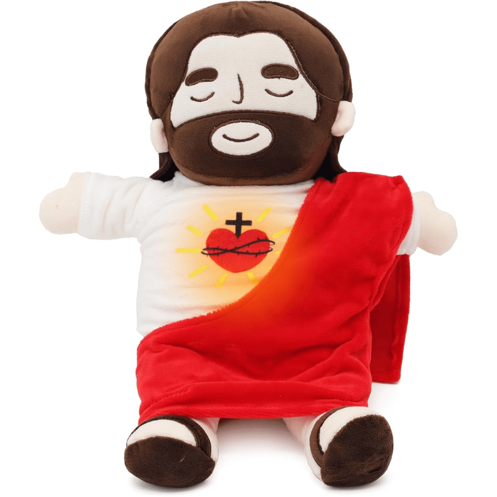 Peluche Jésus Compagnon de Sommeil Apaisant 3