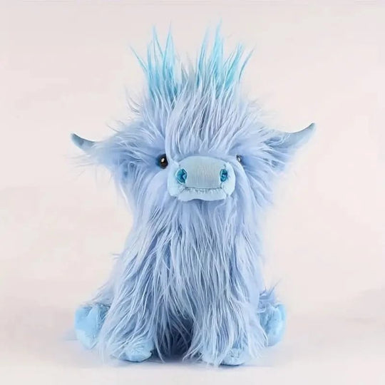 Peluche Vache Câline des Highlands Doudou Adorable 10