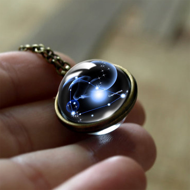 Pendentif Zodiaque en Verre 12 Signes 9