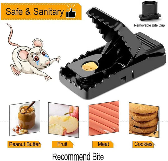 Piège à Souris Robuste pour Intérieur et Extérieur - Ensemble de 6 2