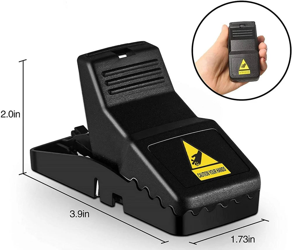 Piège à Souris Robuste pour Intérieur et Extérieur - Ensemble de 6 4