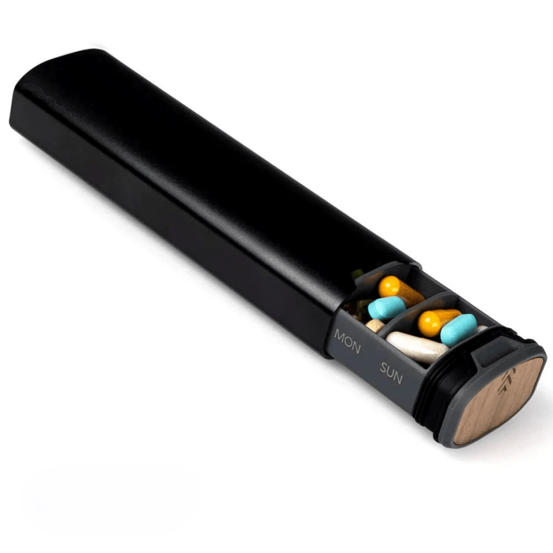 Pilulier Hebdomadaire Compact avec 7 Compartiments pour Voyage et Usage Quotidien 7