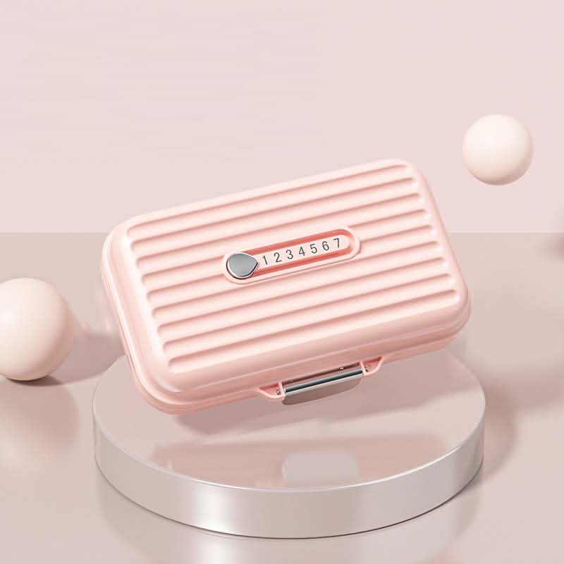 Pilulier Hebdomadaire Portable à 7 Compartiments pour Médicaments et Bijoux 2