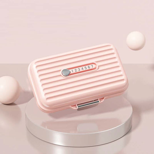 Pilulier Hebdomadaire Portable à 7 Compartiments pour Médicaments et Bijoux 2