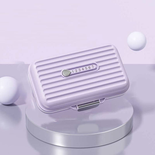 Pilulier Hebdomadaire Portable à 7 Compartiments pour Médicaments et Bijoux 3