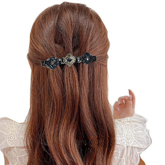 Pince à Cheveux Scintillante pour Femmes Accessoires de Coiffure Moderne 1