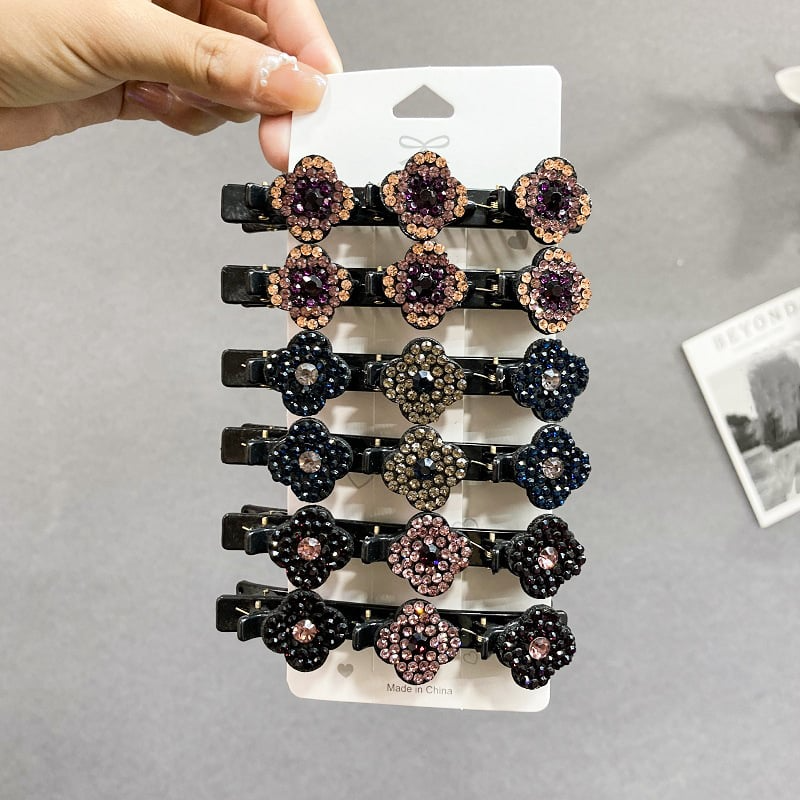 Pince à Cheveux Scintillante pour Femmes Accessoires de Coiffure Moderne 2