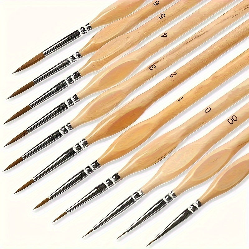 Pinceau de Détail Précis pour Artistes 1