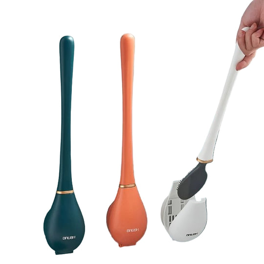 Pinceau de Toilette Innovant avec Support Mural 0