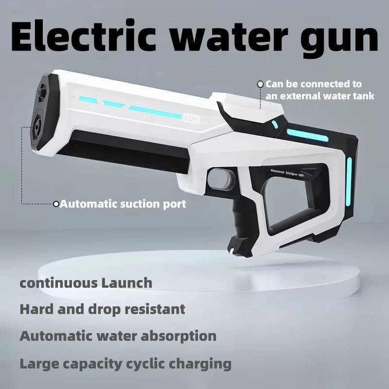 Pistolet À Eau Électrique Automatique Puissant 300ml 10m 3