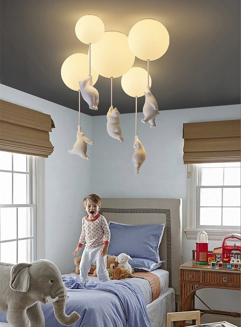 Plafonnier Enfant Ours Amusant 2