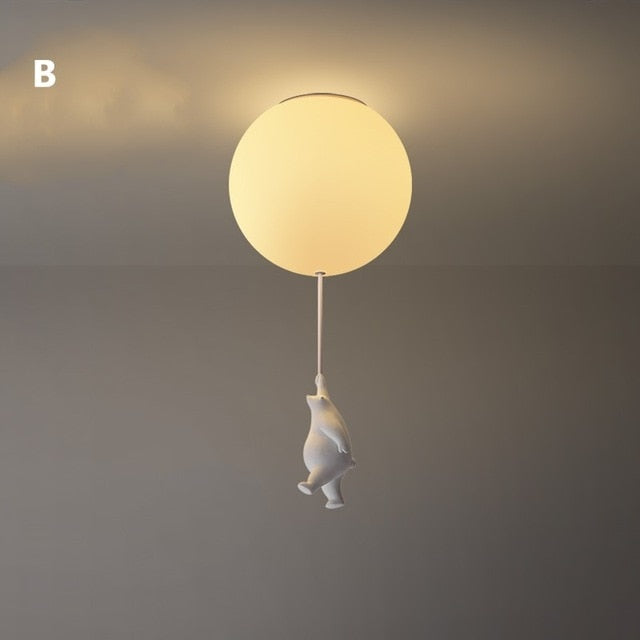 Plafonnier Enfant Ours Amusant 9
