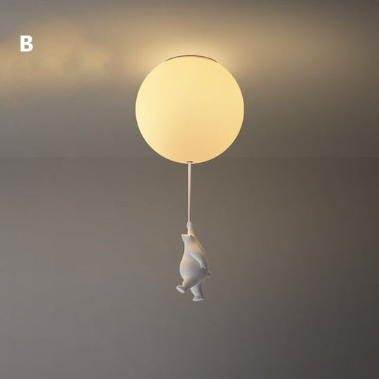 Plafonnier Enfant Ours Amusant 9