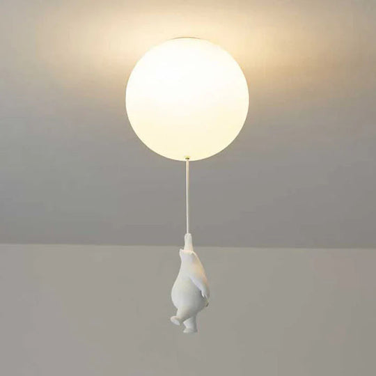 Plafonnier Enfant Ours et Ballon 0