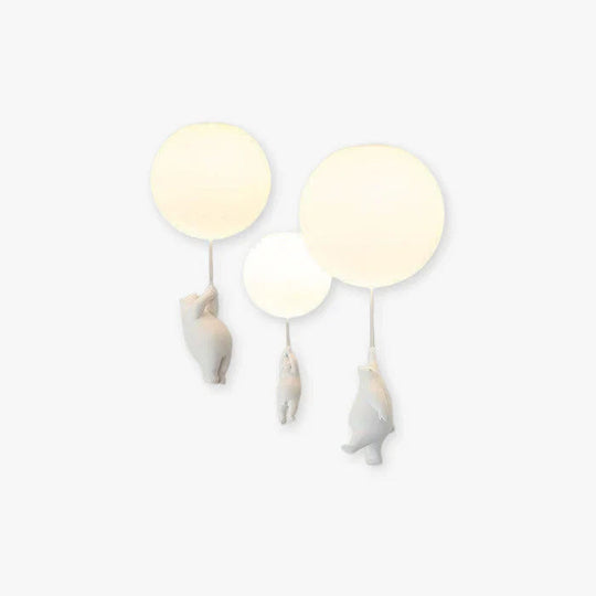 Plafonnier Enfant Ours et Ballon 1
