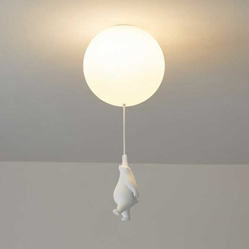 Plafonnier Enfant Ours et Ballon Ludiques 0