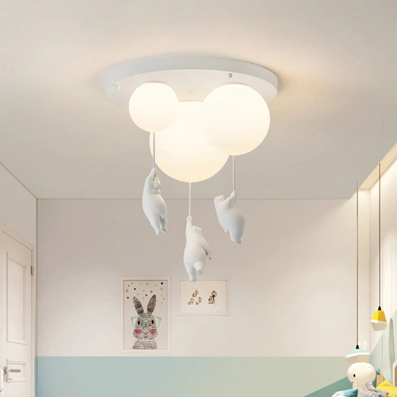 Plafonnier Enfant Ours et Ballon Ludiques 11