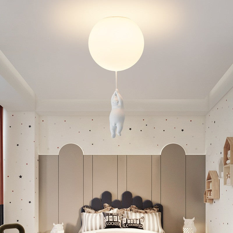 Plafonnier Enfant Ours et Ballon Ludiques 8