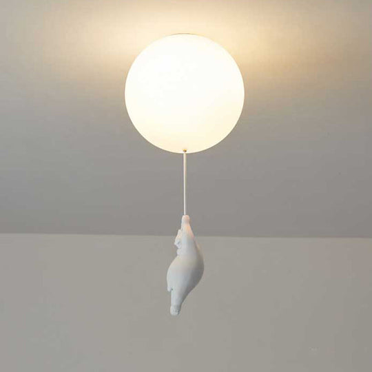 Plafonnier Enfant Ours et Ballon Ludiques 9