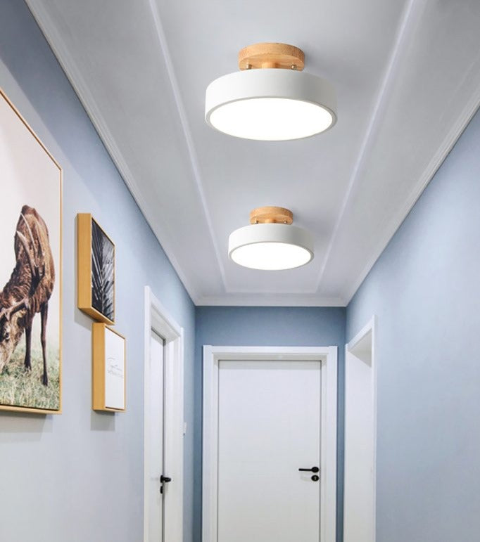 Plafonnier LED Design Moderne pour Salon et Cuisine, Éclairage Coloré en Forme de Triangle 2