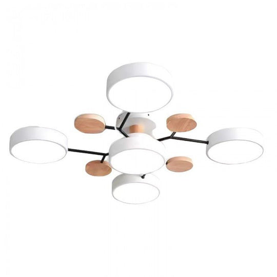 Plafonnier LED Design Ramifié Pour Salon Moderne Éclairage LED Plafond 10