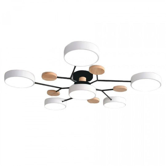 Plafonnier LED Design Ramifié Pour Salon Moderne Éclairage LED Plafond 15