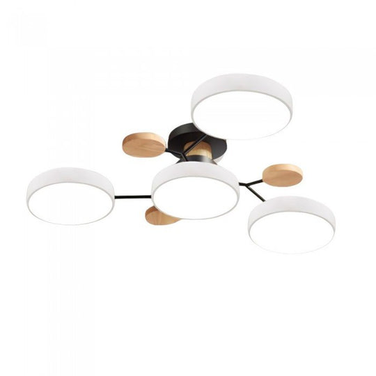 Plafonnier LED Design Ramifié Pour Salon Moderne Éclairage LED Plafond 9
