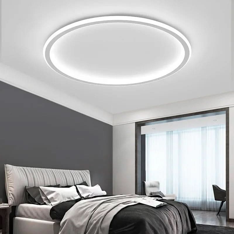 Plafonnier LED Design Rond pour Salon Éclairage Minimaliste 3
