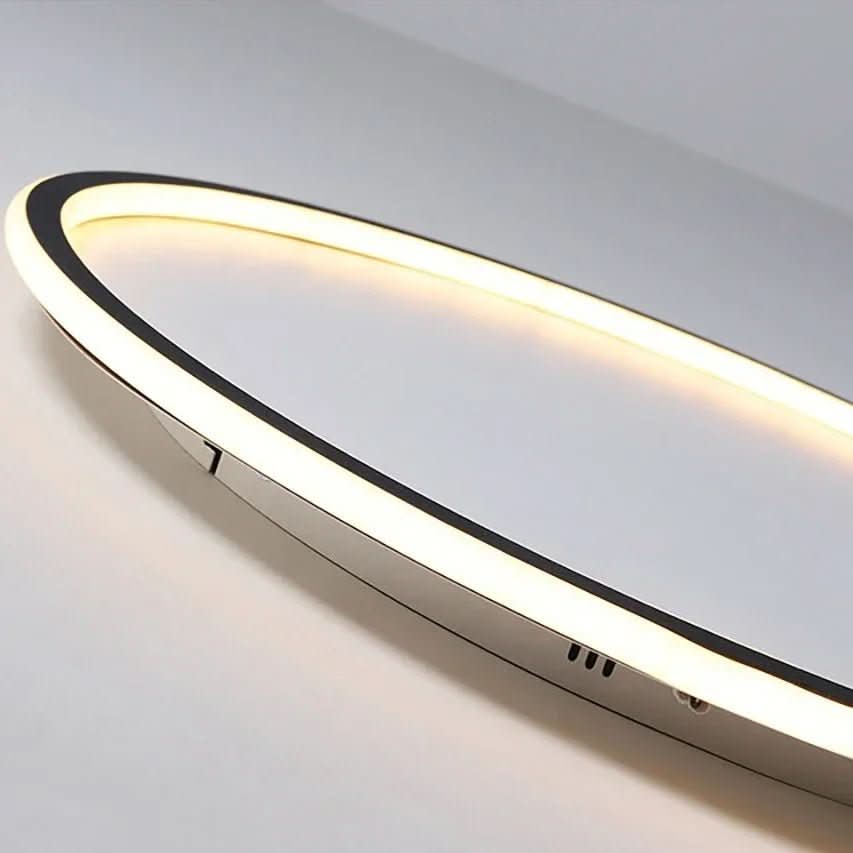 Plafonnier LED Design Rond pour Salon Éclairage Minimaliste 4