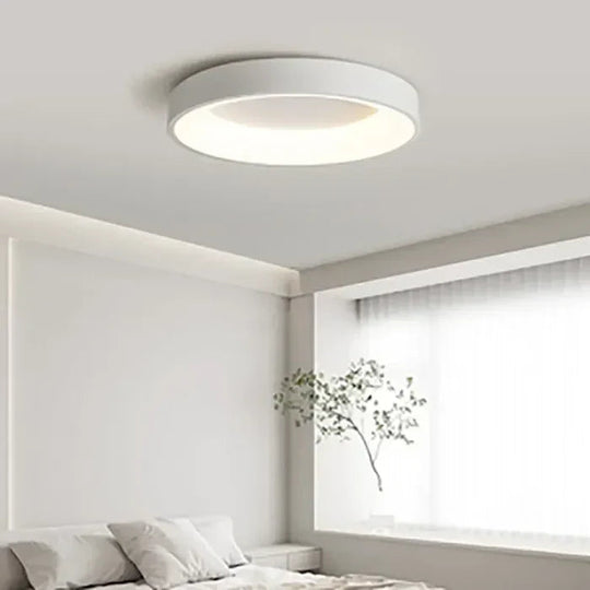 Plafonnier LED Design Scandinave Rond pour Salon et Chambre 3