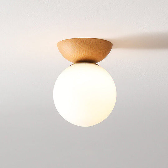 Plafonnier LED Japonais Sphérique 0