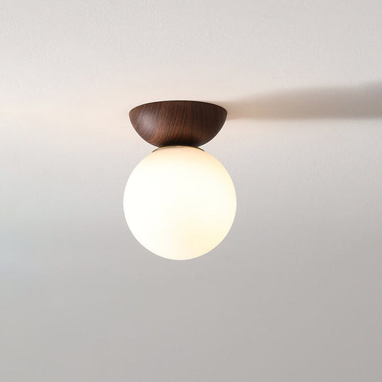 Plafonnier LED Japonais Sphérique 11
