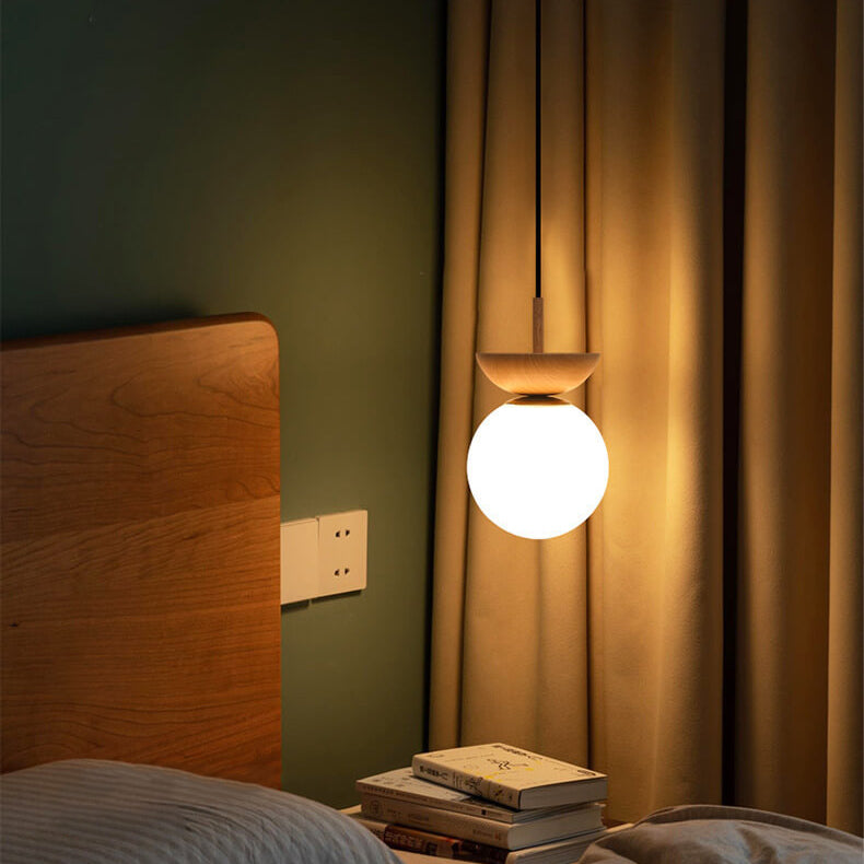 Plafonnier LED Japonais Sphérique 3
