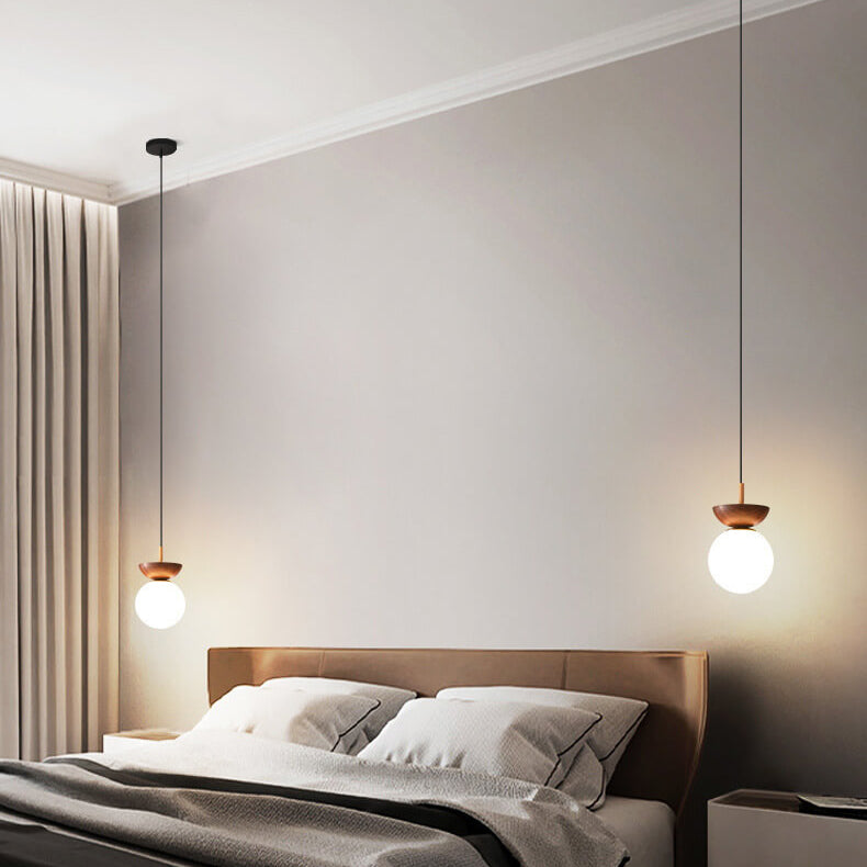 Plafonnier LED Japonais Sphérique 4