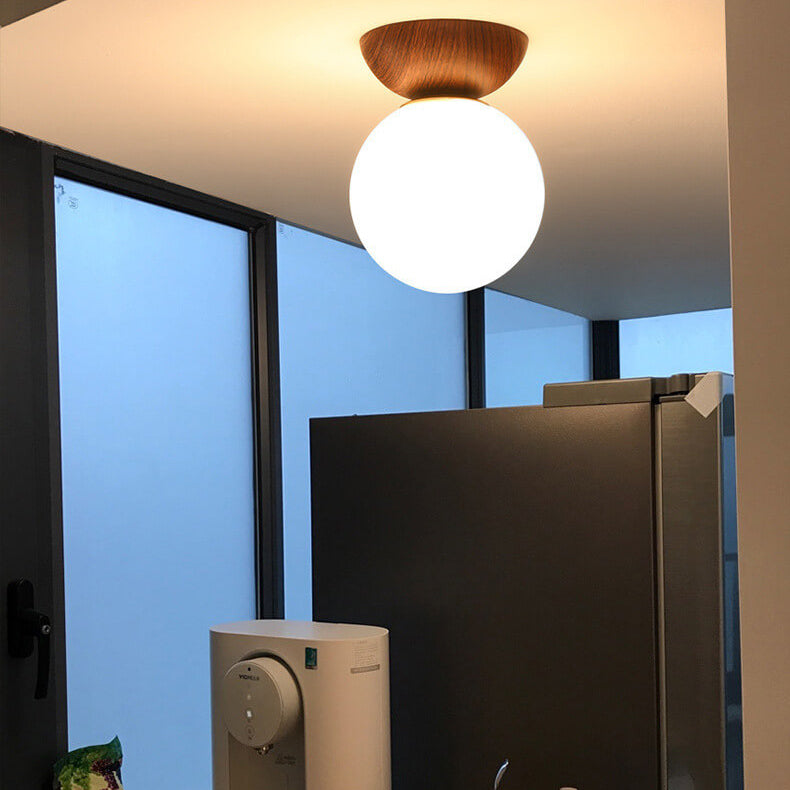 Plafonnier LED Japonais Sphérique 8