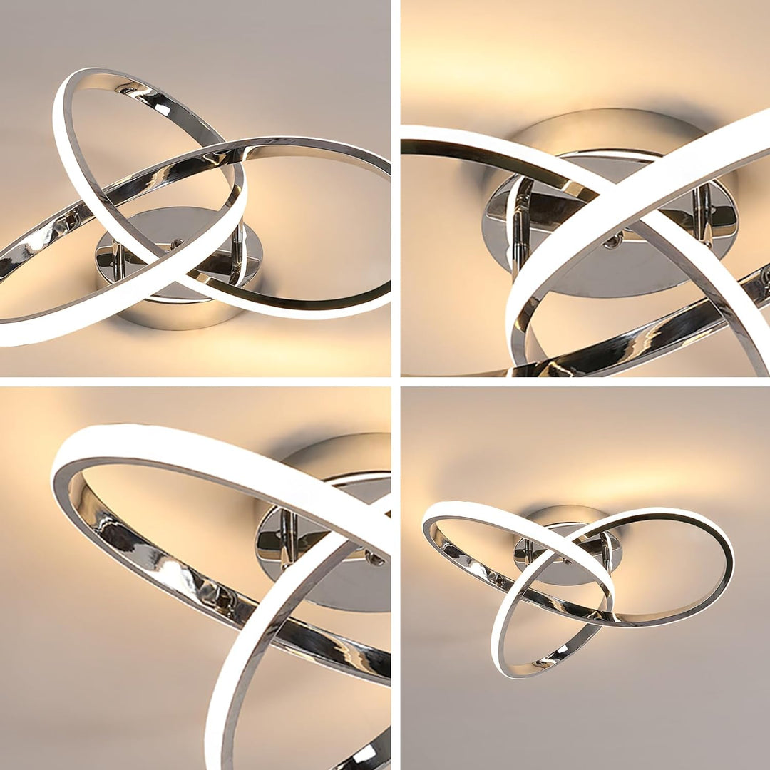 Plafonnier LED Moderne Design Floral 2