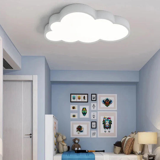 Plafonnier LED Nuage Pour Enfants Design Ludiques 3