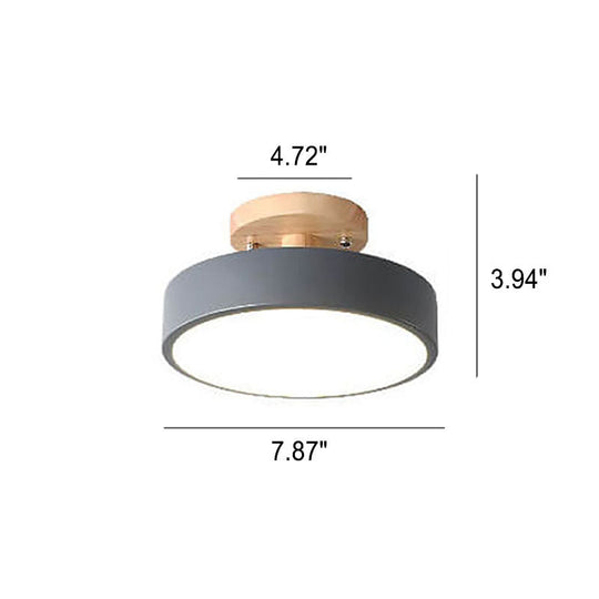 Plafonnier LED Rond Moderne pour Intérieur 11