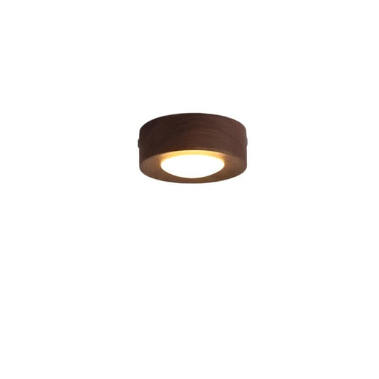 Plafonnier LED en Noyer pour Intérieur 7