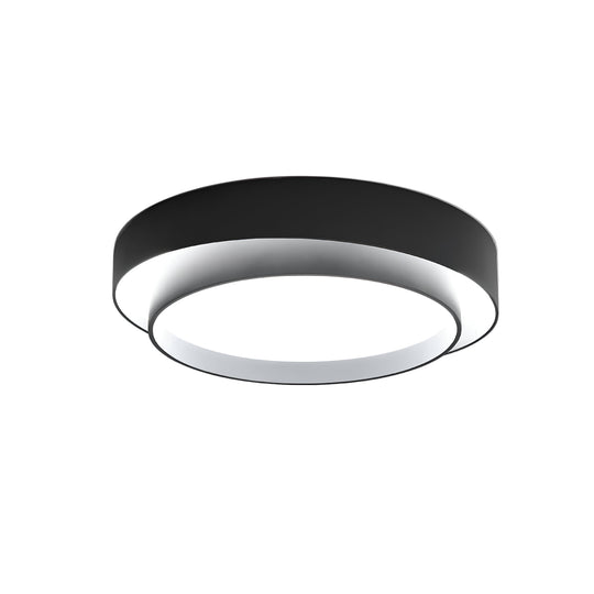 Plafonnier LED moderne en forme d'anneau pour chambre et salon 0