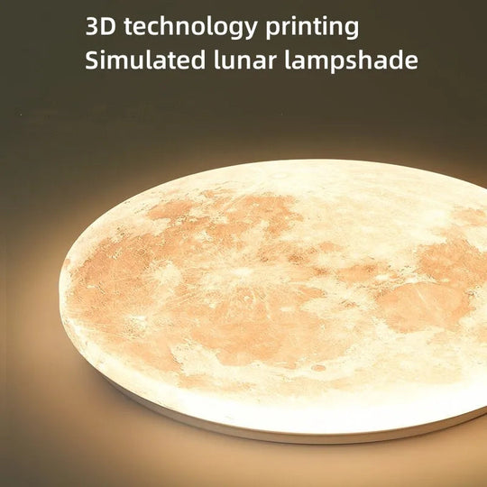 Plafonnier Moderne Artistique Inspiré de la Lune 3