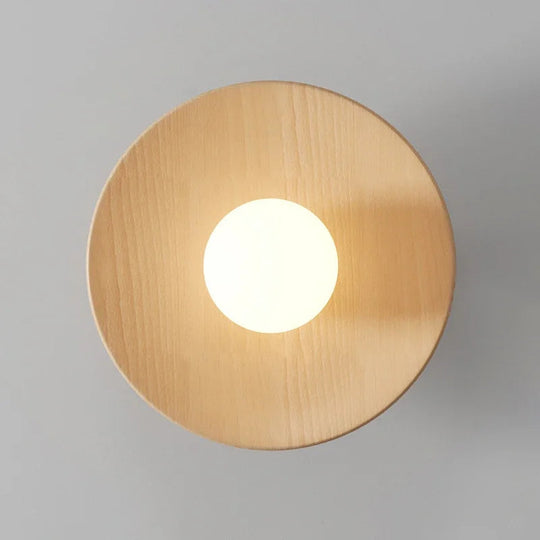 Plafonnier Moderne en Bois Design Scandinave 4