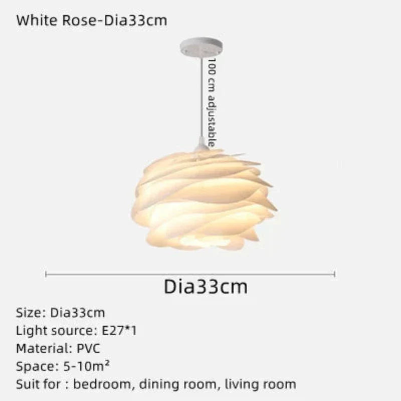 Plafonnier Romantique en Guirlande pour Luminaire d'Intérieur 3