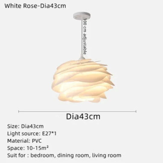 Plafonnier Romantique en Guirlande pour Luminaire d'Intérieur 4