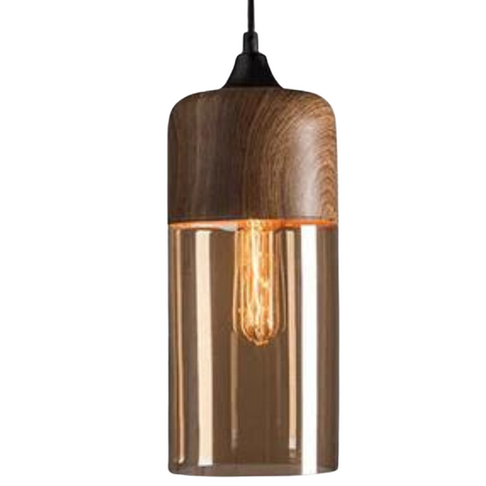 Plafonnier Scandinave en Bois Design Minimaliste 3