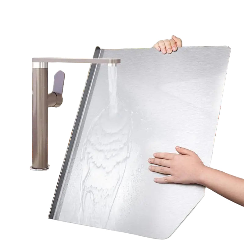 Planche à Découper en Acier Inoxydable Design Pratique 3